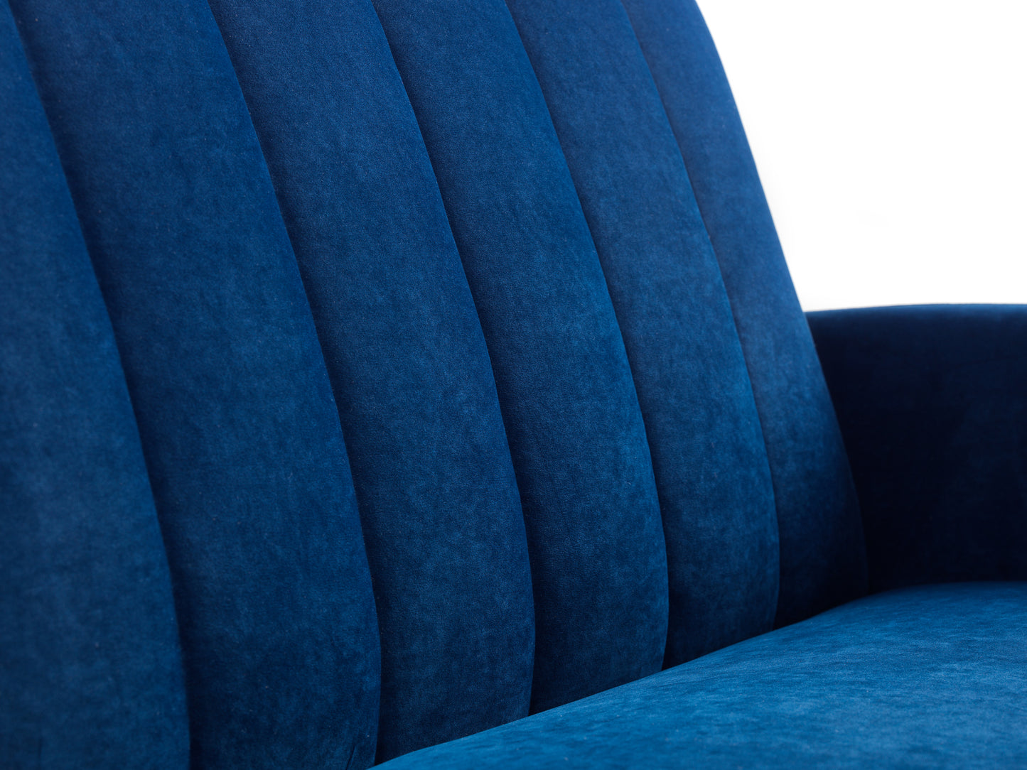 Afina Sofa Bed in Plush Blue