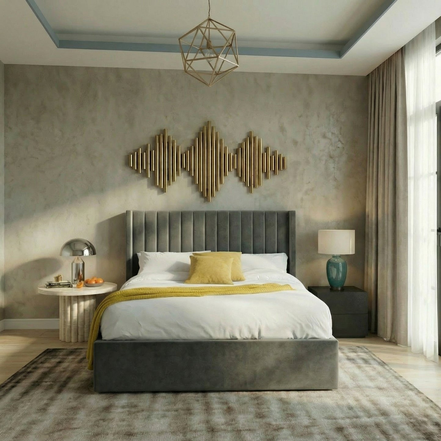 Langham Ottoman Storage Bed