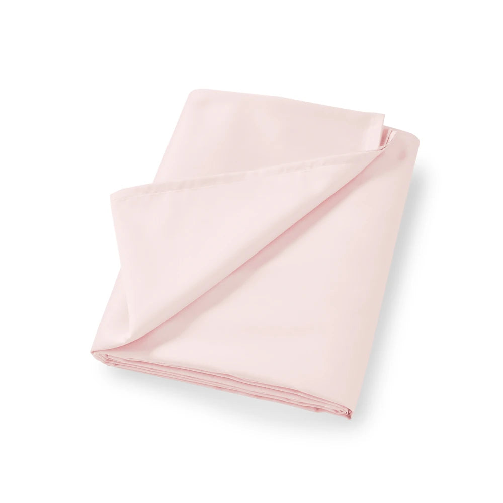 Bianca 400TC Cotton Sateen Flat Sheet | Blush Pink