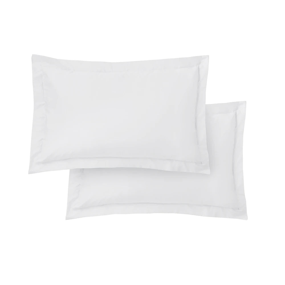 Bianca 400TC Cotton Sateen Pillowcases | Dove Grey