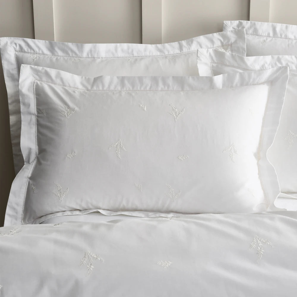 Bianca Lottie Embroidery Oxford Pillowcase