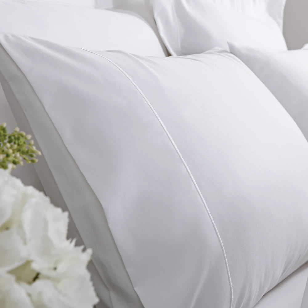 Bianca Luxury 800TC Cotton Sateen Pillowcases | White