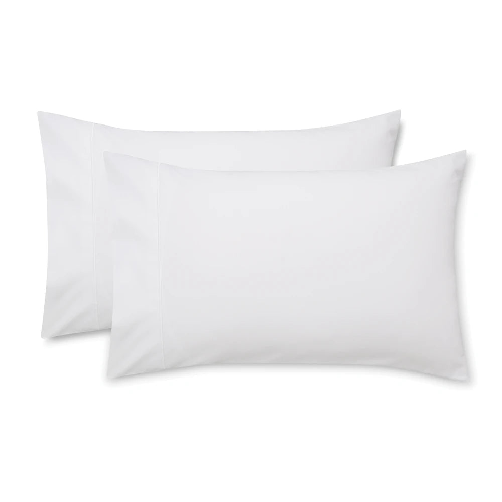 Bianca Luxury 800TC Cotton Sateen Pillowcases | White