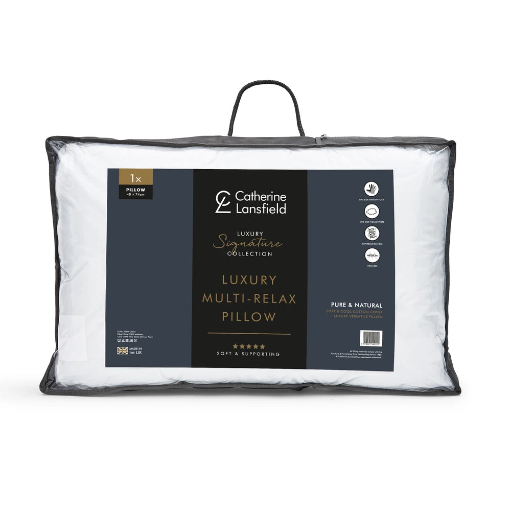 Catherine Lansfield Multi Relax Pillow