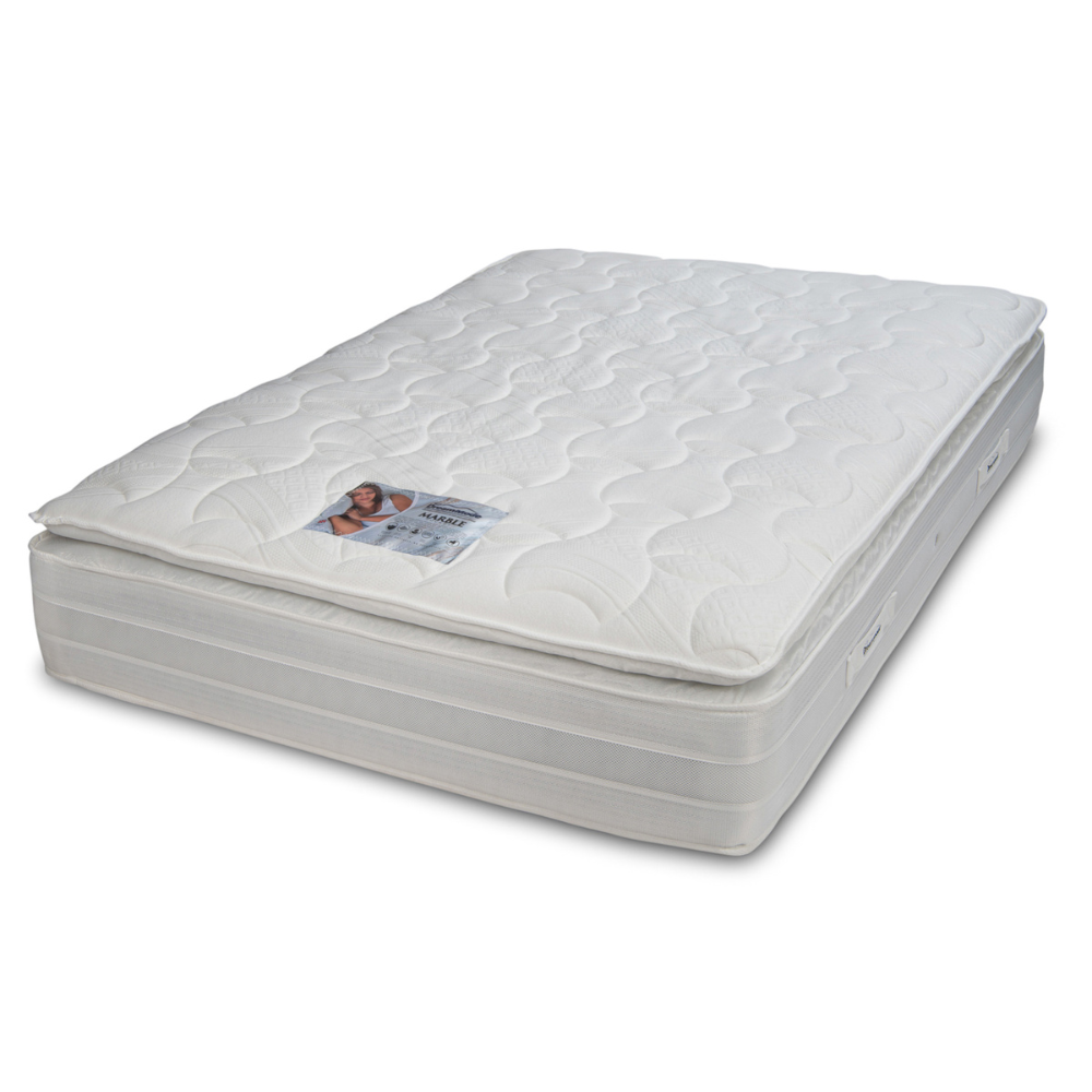 Marble 1000 Pocket Mattress with Marble Foam Pillow Top