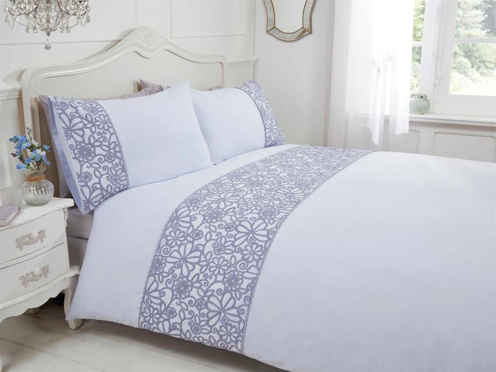 Butterfly Luxury Bedding Set Grey