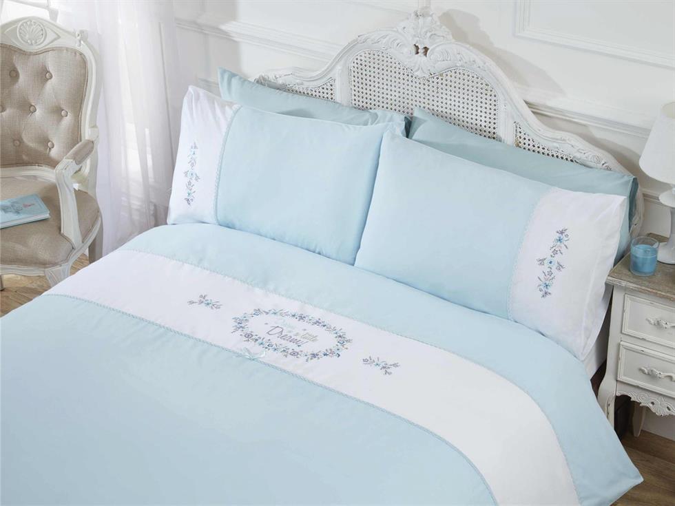 Dream A Little Dream Bedding Set Duck Egg