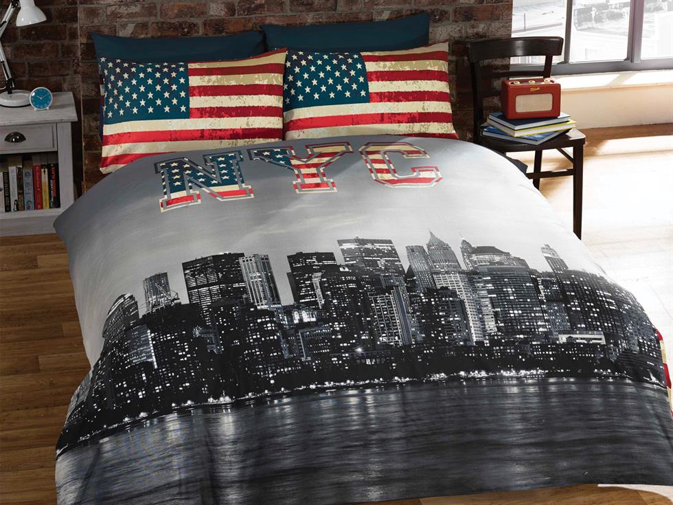NYC Bedding Set Multi