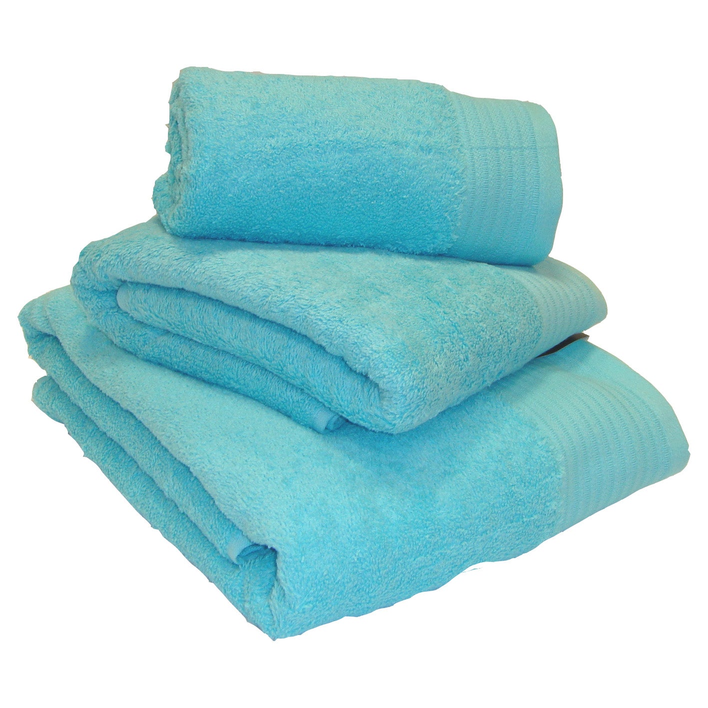 Chatsworth 100% Egyptian Cotton Bathroom Towels 600gsm Turquoise