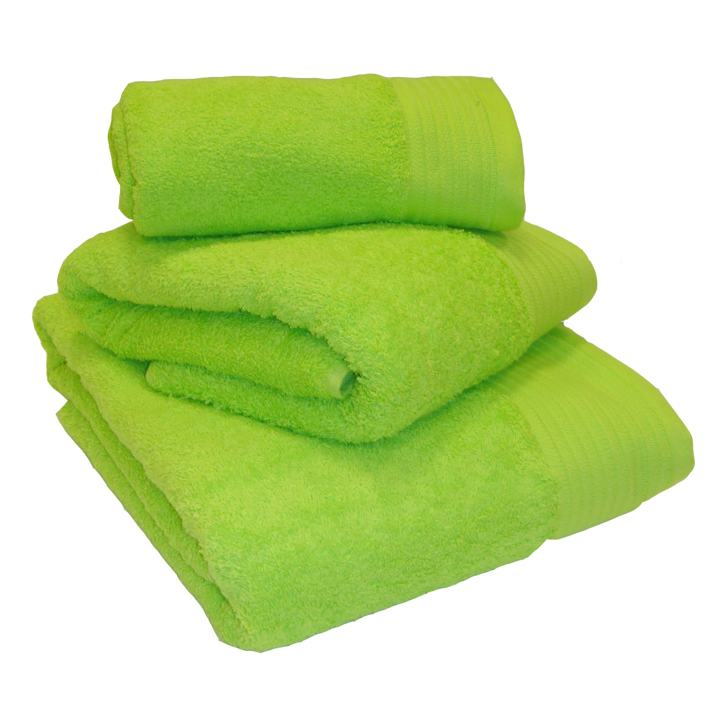 Chatsworth 100% Egyptian Cotton Bathroom Towels 600gsm Lime