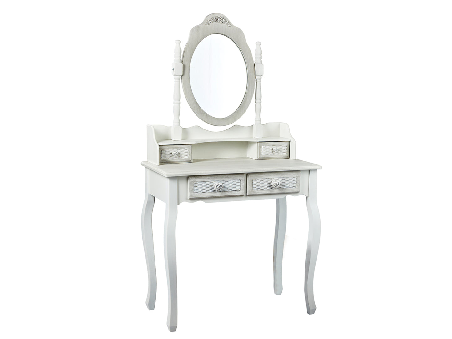 Brittany Shabby Chic Lattice Bedroom Furniture