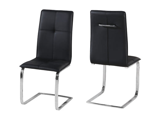 Opus Dining Chair in Black (2 Pack)