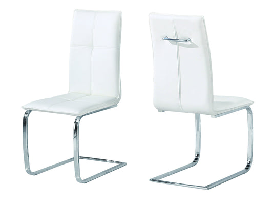 Opus Dining Chair in White (2 Pack)