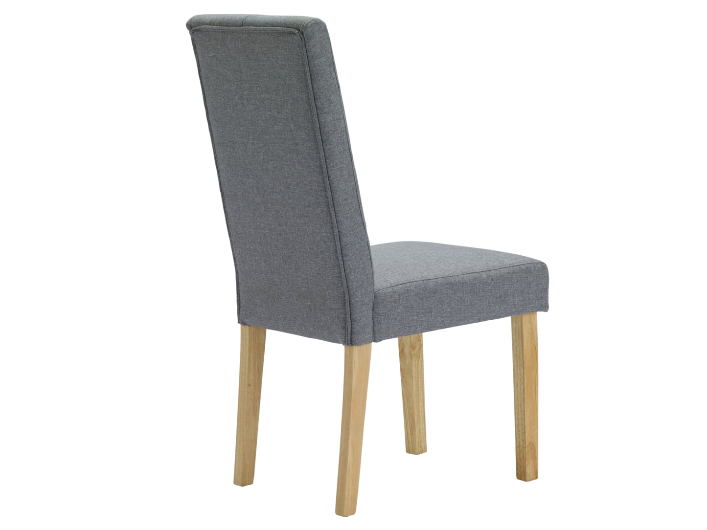 Roma Dining Chair in Grey (2 Pack)