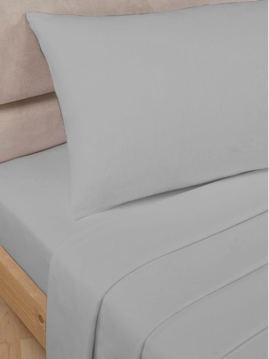 Percale Luxury Extra Deep Fitted Sheet Grey