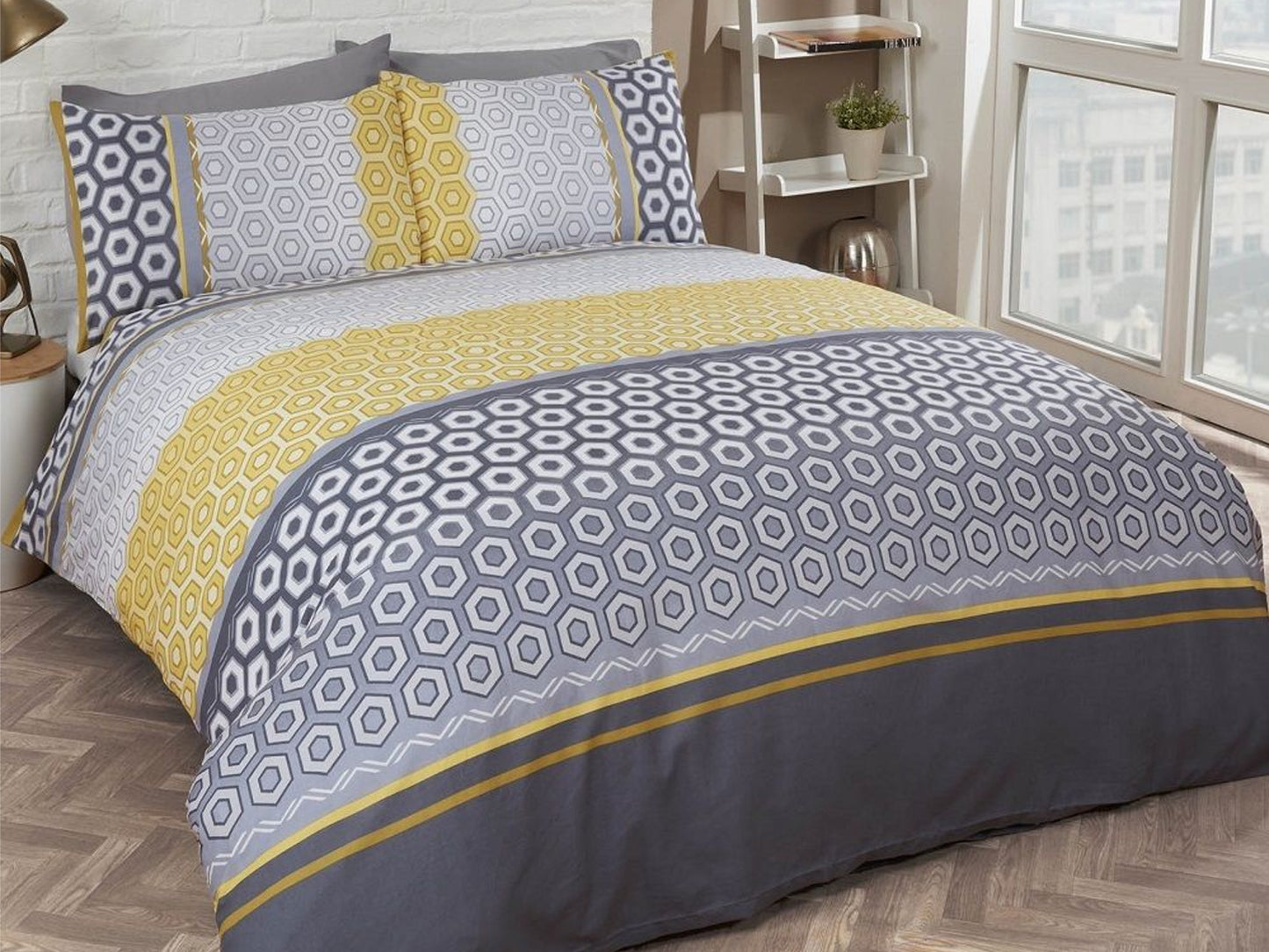 Barbican Bedding Set Ochre