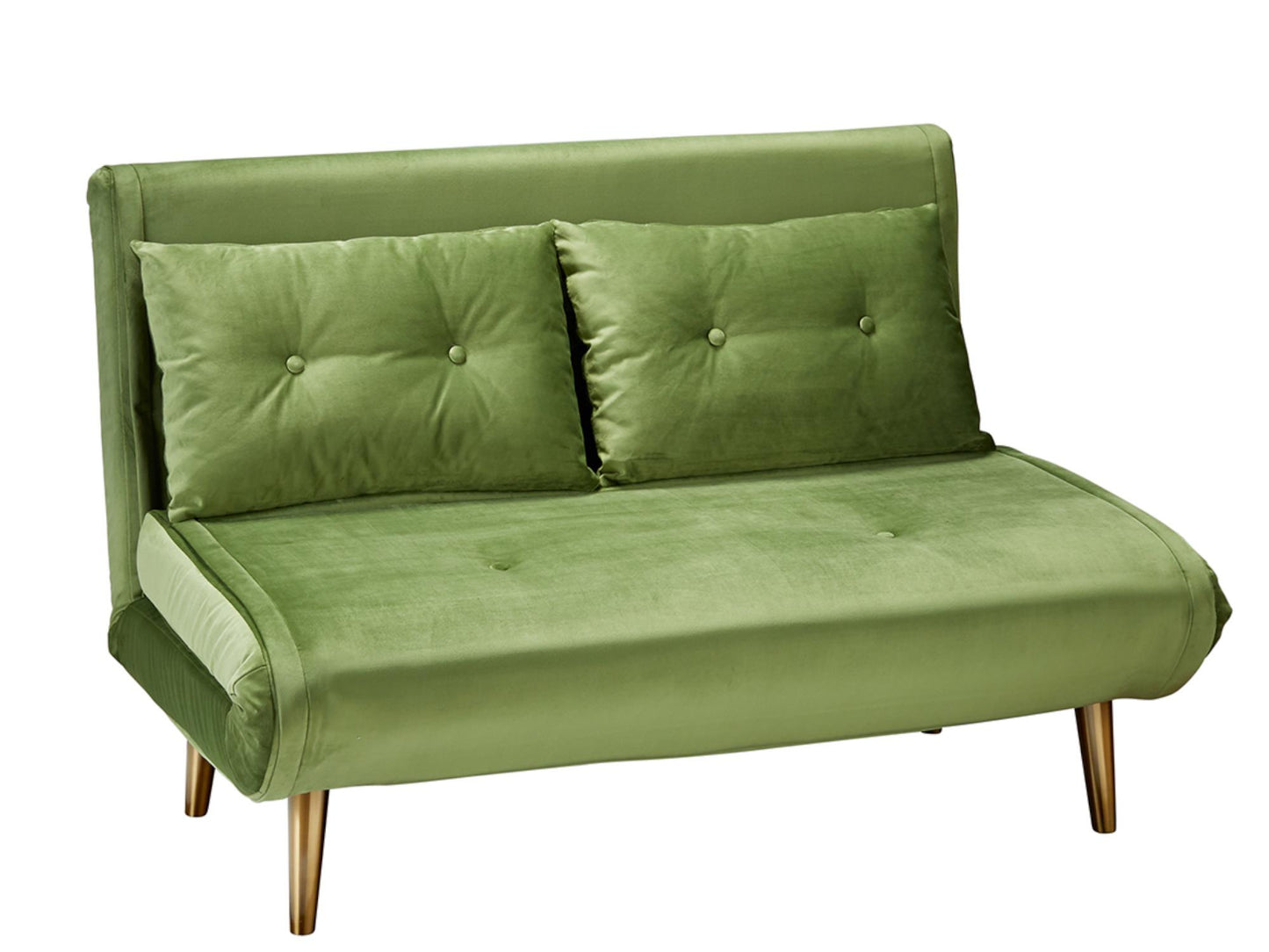 Madison Sofa Bed in Plush Green