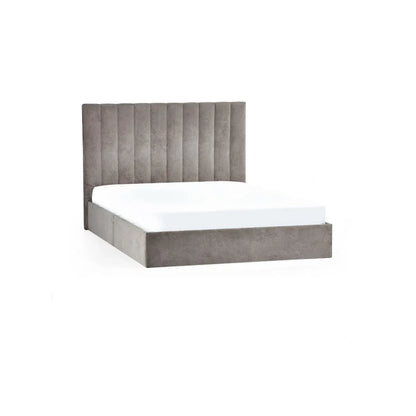 Eloise Bed Frame Chenille Grey