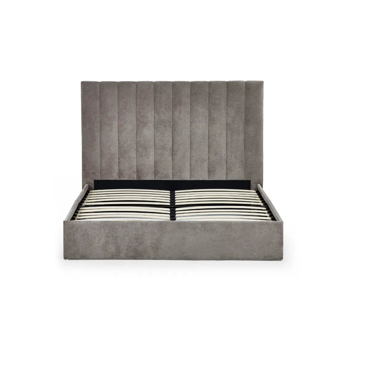 Eloise Bed Frame Chenille Grey
