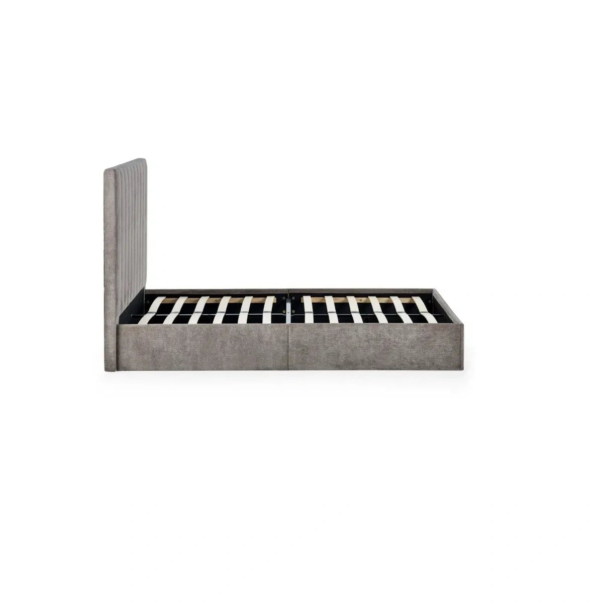 Eloise Bed Frame Chenille Grey