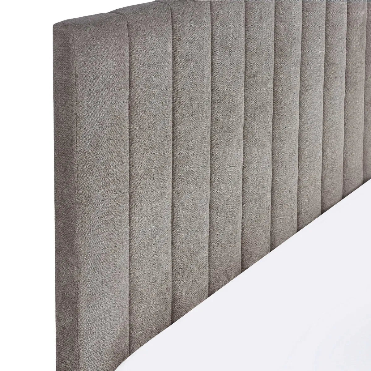 Eloise Bed Frame Chenille Grey