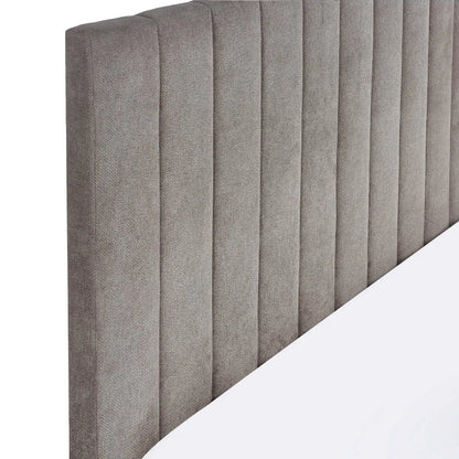 Eloise Bed Frame Chenille Grey