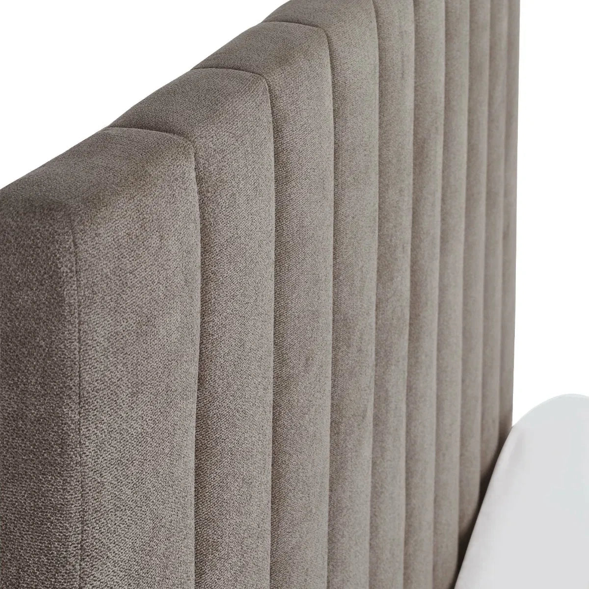 Eloise Bed Frame Chenille Grey