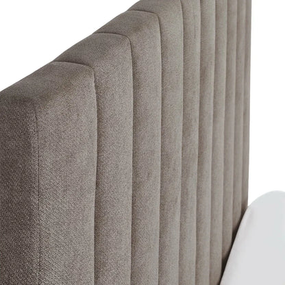 Eloise Bed Frame Chenille Grey