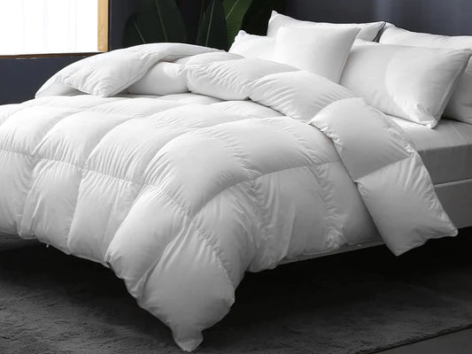 Luxury Goose Feather & Down Natural Duvet 13.5 and 10.5 Tog