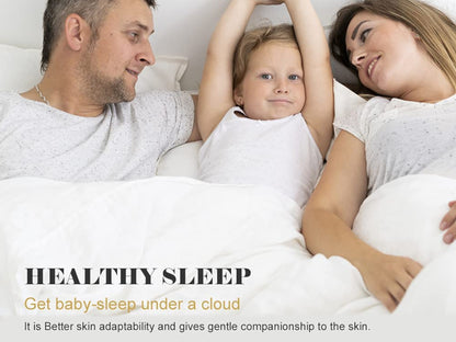 Luxury Goose Feather & Down Natural Duvet 13.5 and 10.5 Tog