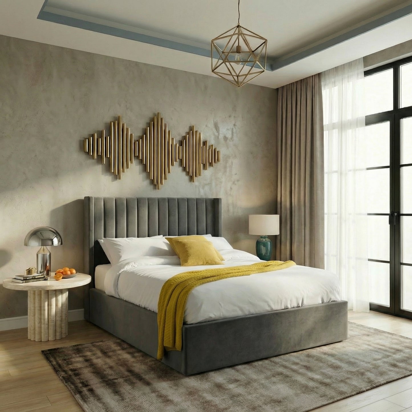 Langham Ottoman Storage Bed