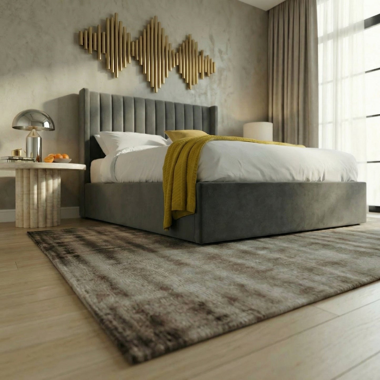 Langham Ottoman Storage Bed