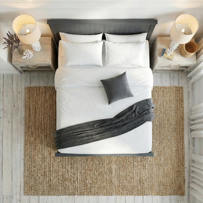 Main Ottoman Bed Top Down | Anthracite
