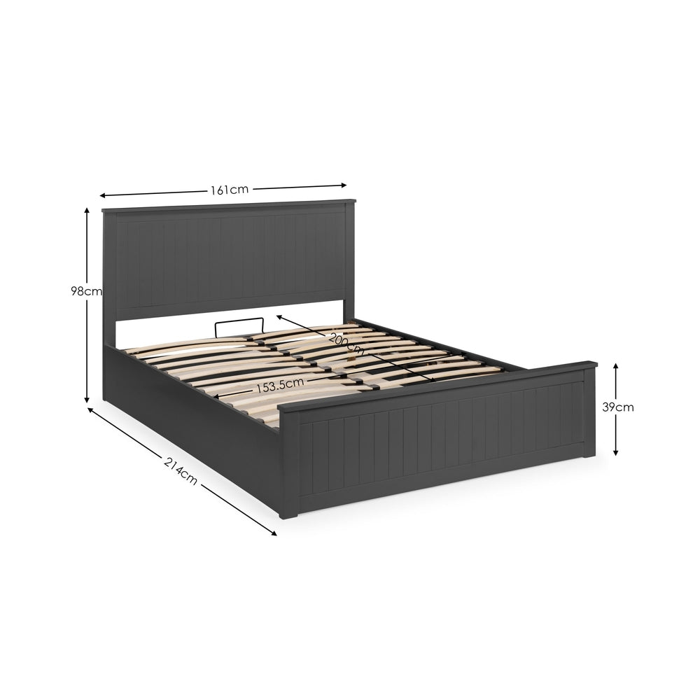 Main Ottoman Bed | Anthracite