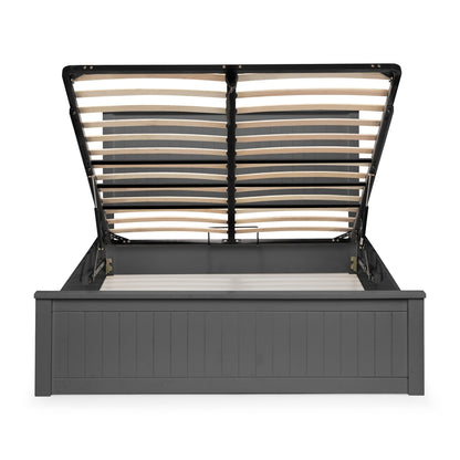 Main Ottoman Bed frame open | Anthracite