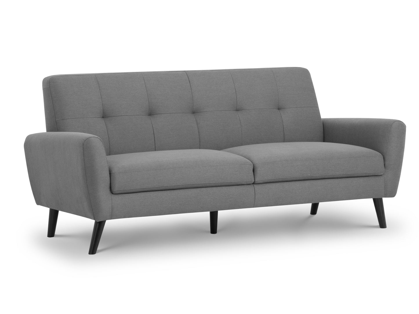 Monza Sofa and Sofa Bed in Grey Linen