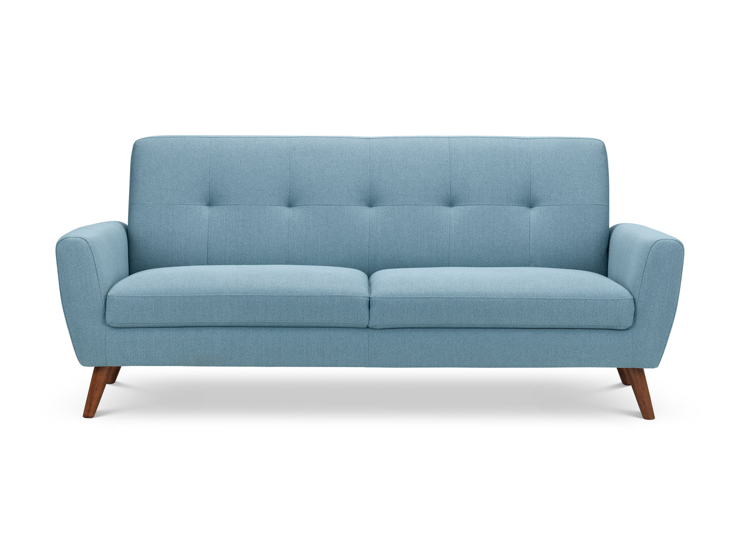 Monza Sofa and Sofa Bed in Blue Fabric