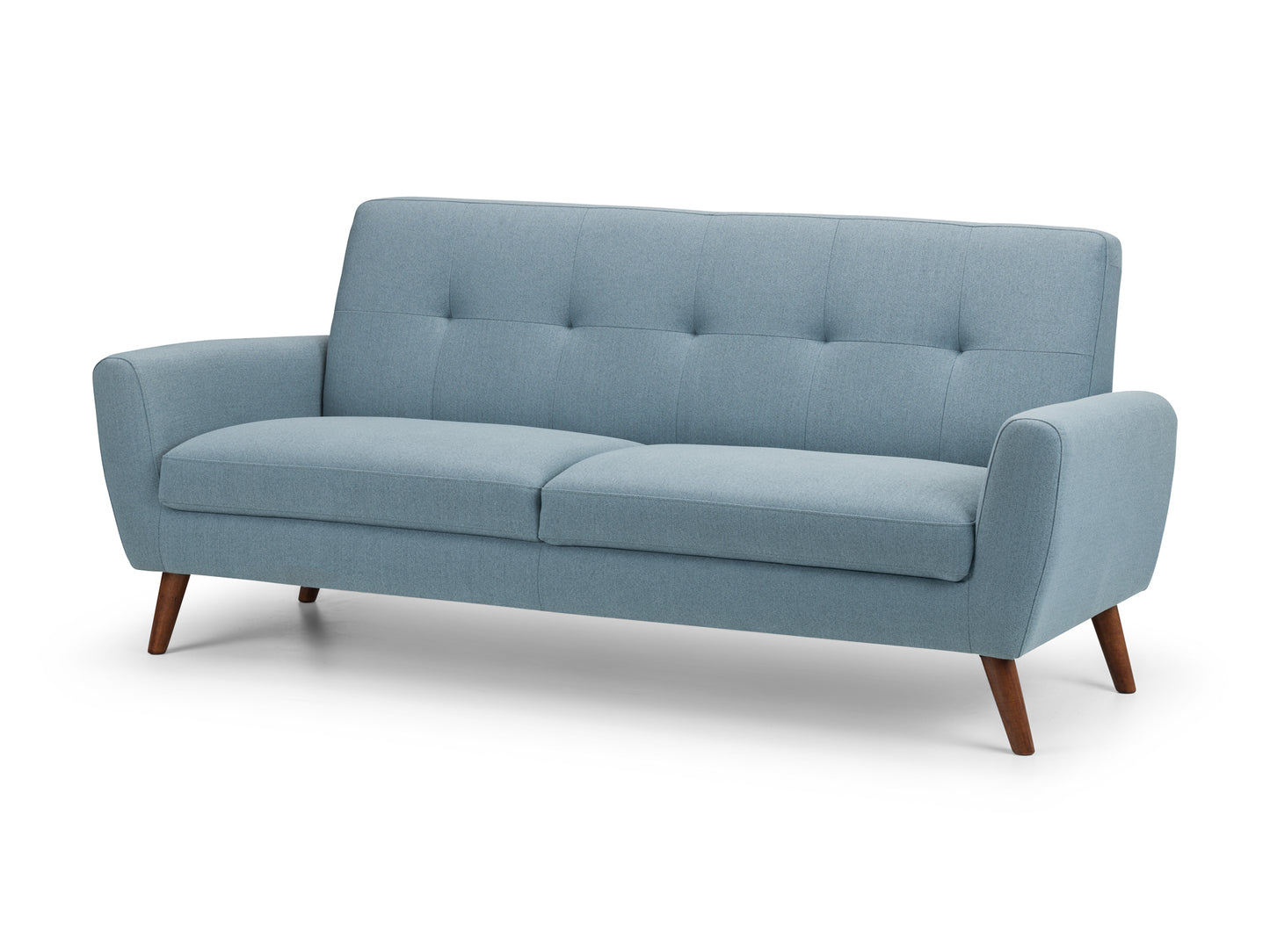 Monza Sofa and Sofa Bed in Blue Fabric