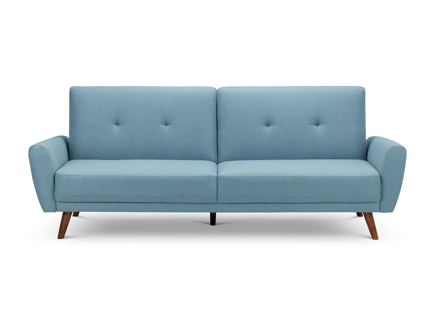 Monza Sofa and Sofa Bed in Blue Fabric