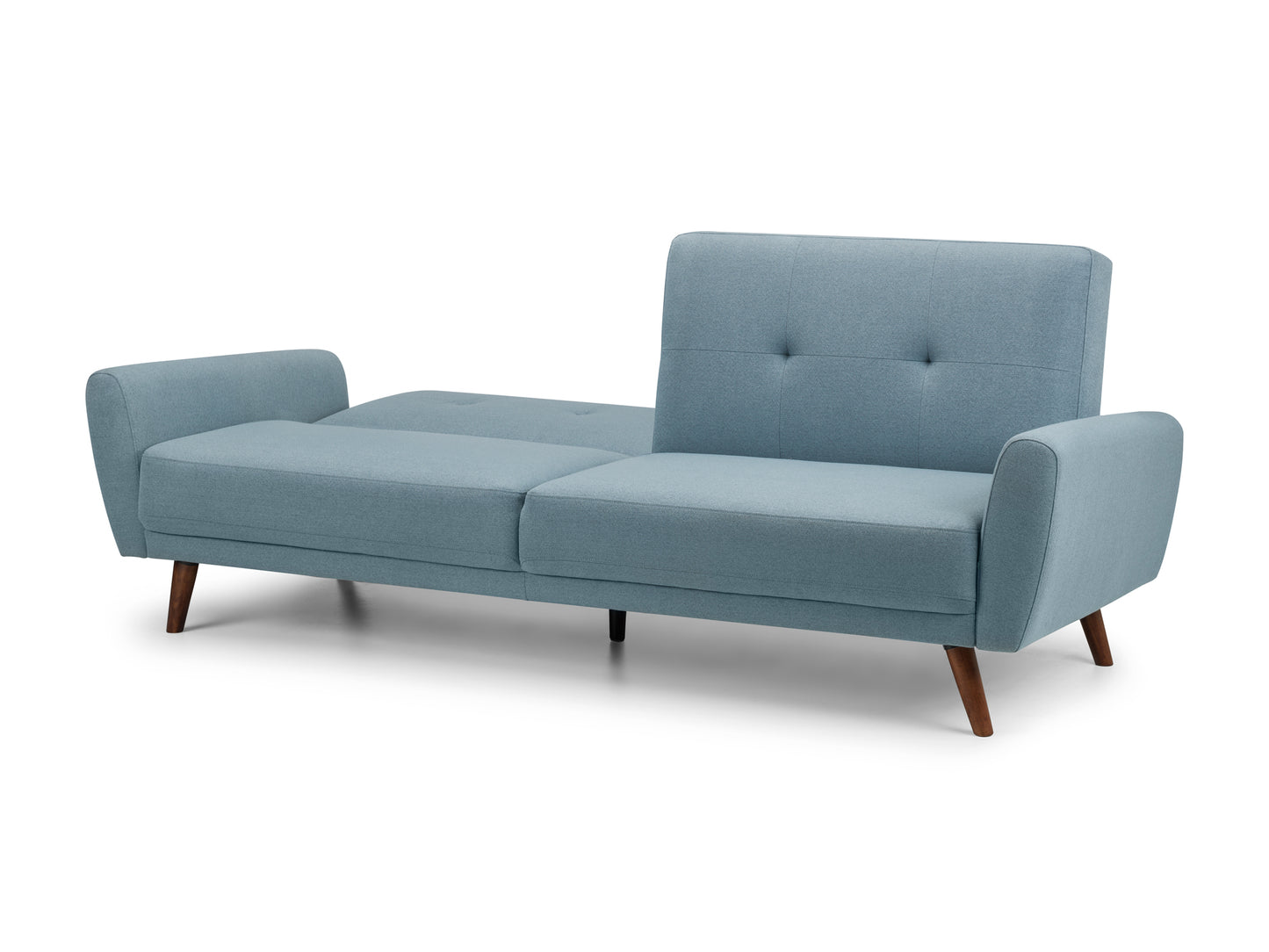 Monza Sofa and Sofa Bed in Blue Fabric