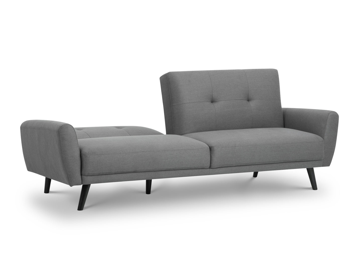 Monza Sofa and Sofa Bed in Grey Linen