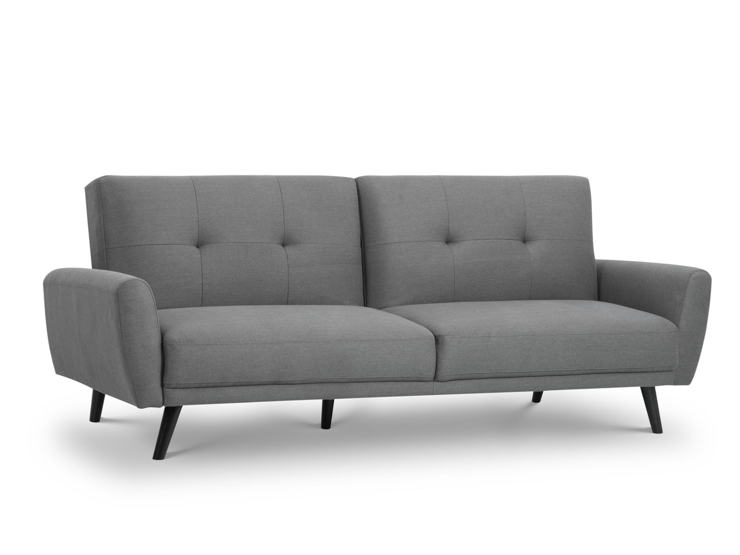 Monza Sofa and Sofa Bed in Grey Linen