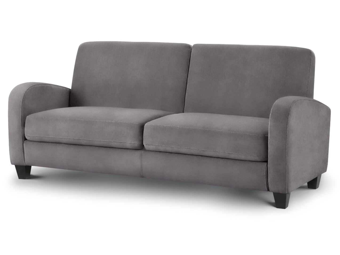 Vivo Sofa and Sofa Bed in Dusk Grey Chenille