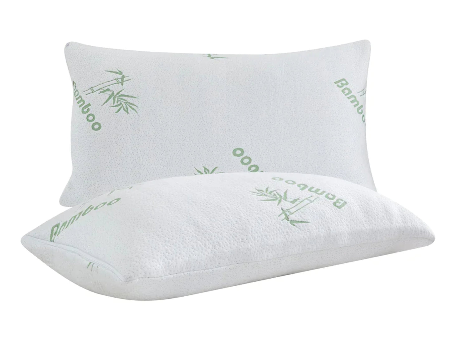 Bamboo Memory Foam Pillow Single