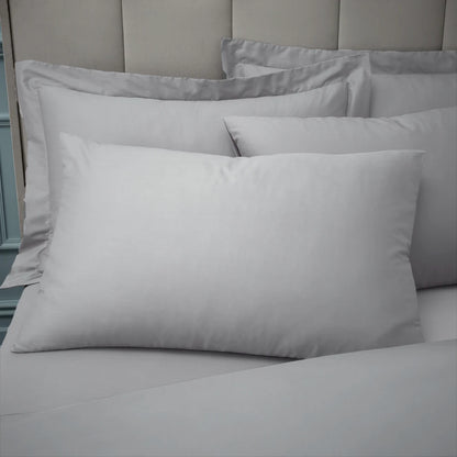 Bianca 180TC Egyptian Cotton Duvet Set | Silver Grey