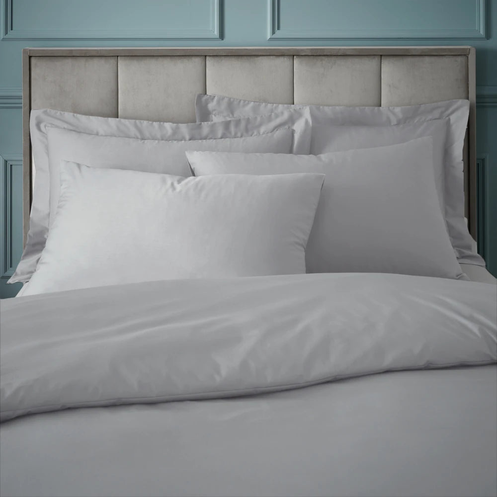 Bianca 180TC Egyptian Cotton Duvet Set | Silver Grey