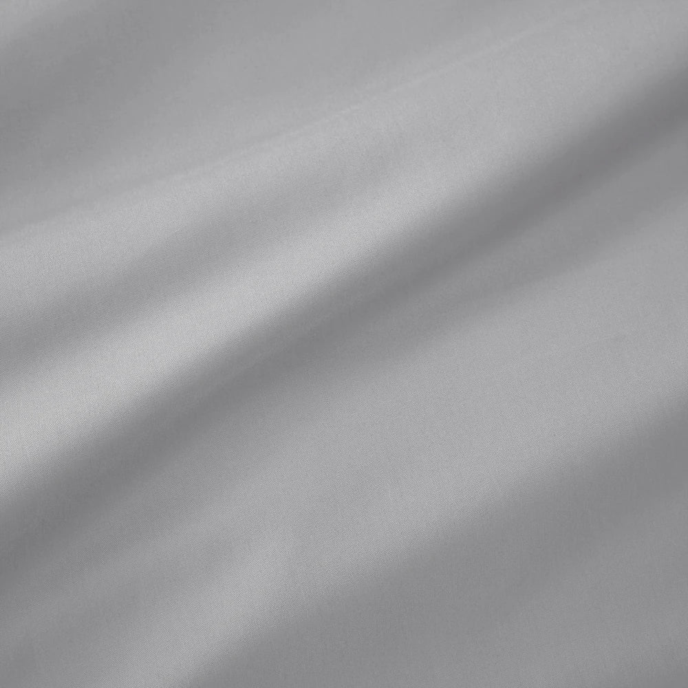 Bianca 180TC Egyptian Cotton Duvet Set | Silver Grey