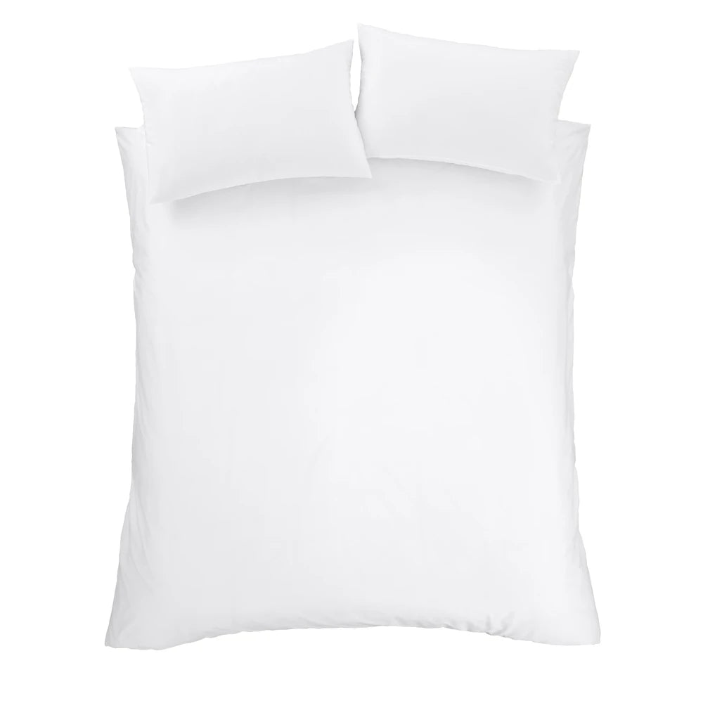 Bianca 180TC Egyptian Cotton Duvet Set | White