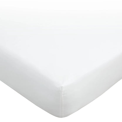 Bianca 180TC Egyptian Cotton Fitted Sheet | White