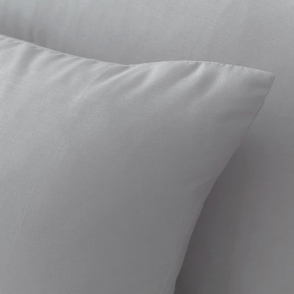 Bianca 180TC Egyptian Cotton Pillowcases | Silver Grey